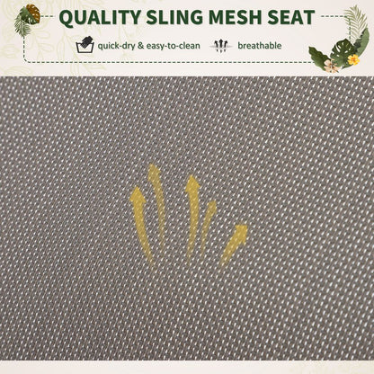 Outdoor Orbital Lounger Zero Gravity Chaise Foldable Rocking Chair & Pillow Rock