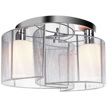 Premium Chrome Finish Ceiling Light | Modern Design | Elegant & Romantic Atmosphere