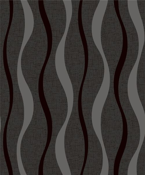 Ribbon Geo Black sw12 wallpaper