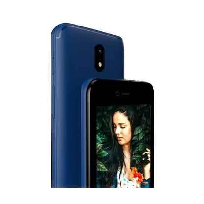 TTfone Blue TT20 Dual SIM: Mains Charger & Smarty Pay As You Go Sim Card - High-quality budget smartphone