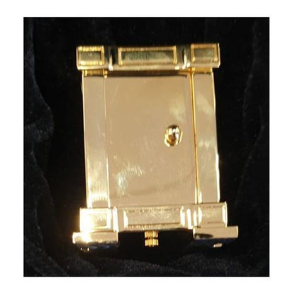 Gold Polished Brass Miniature Clock - French Mantel IMP38 - CLEARANCE