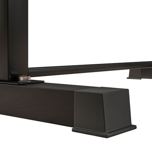 SPORTNOW Flat Weight Bench with Dumbbell Rack, 300KG Weight Capacity