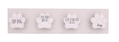 Premium Dog Paw Coat Hooks - Stylish & Practical - 40cm Length