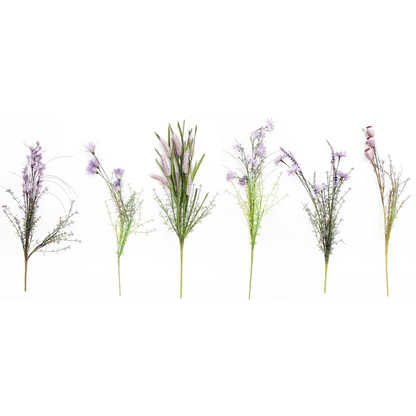 Premium Purple Wild Flower Stem