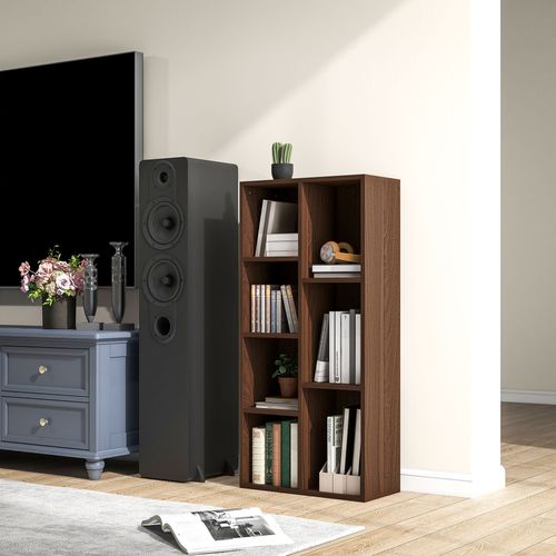 HOMCOM Bookcase Modern Bookshelf Cabinet for Home Office
