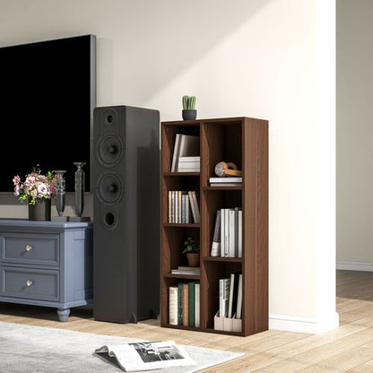 HOMCOM Bookcase Modern Bookshelf Cabinet for Home Office