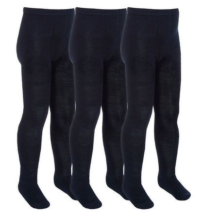 3 PAIRS - Girls Bamboo Tights