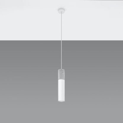 Pendant lamp Steel, concrete Borgio modern Design GU10