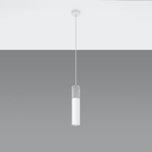 Pendant lamp Steel, concrete Borgio modern Design GU10