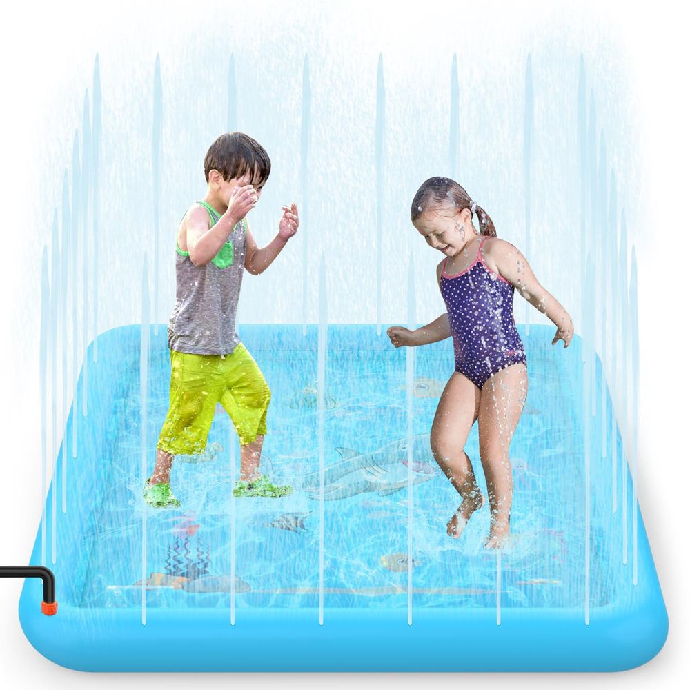 SOKA Blue Splash Mat 168cm, Fun Aquatic Play for Kids - Sandpit, Ball Pit, Pool