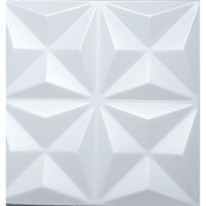 White 12: Decorative Ceiling & Wall Panels - 2m2 (21.52 sqft) - 8 Panels
