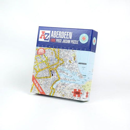 A to Z Map of Aberdeen 1000 Piece Jigsaw Puzzle