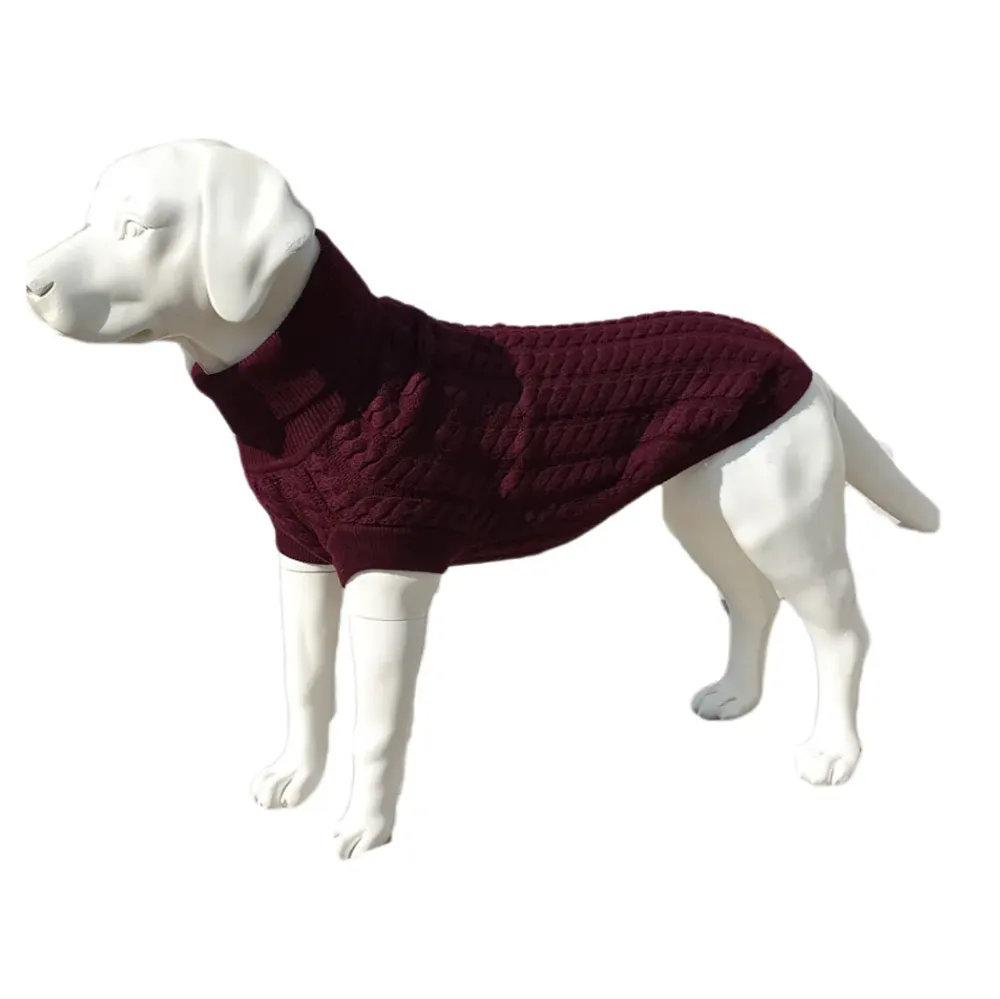 The Rascal Dog Jumper in Grape - Stock Replenishment, all sizes - Professional Quality