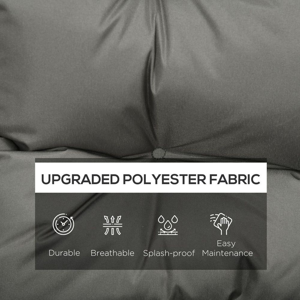 Garden Back Chair Cushion Patio Seat Cushion Pad Outdoor & Indoor Use