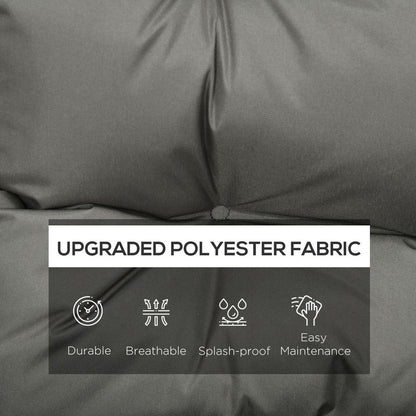 Garden Back Chair Cushion Patio Seat Cushion Pad Outdoor & Indoor Use