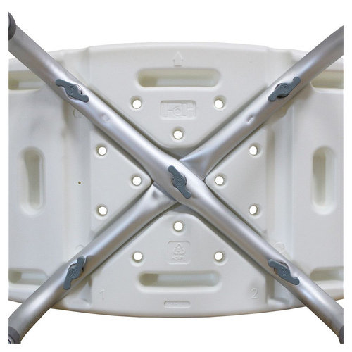 1.35MM Simple Bath Chair White