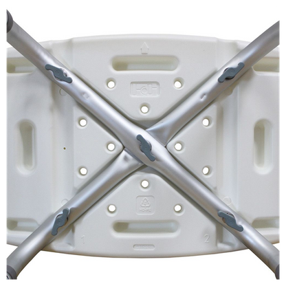 1.35MM Simple Bath Chair White