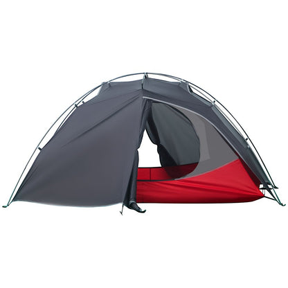 Camping Tent Compact 2 Person Dome Tent for Hiking & Garden - Dark Grey