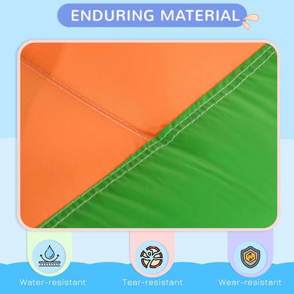 Outsunny 4 in 1 Inflatable Elephant-Themed Water Park