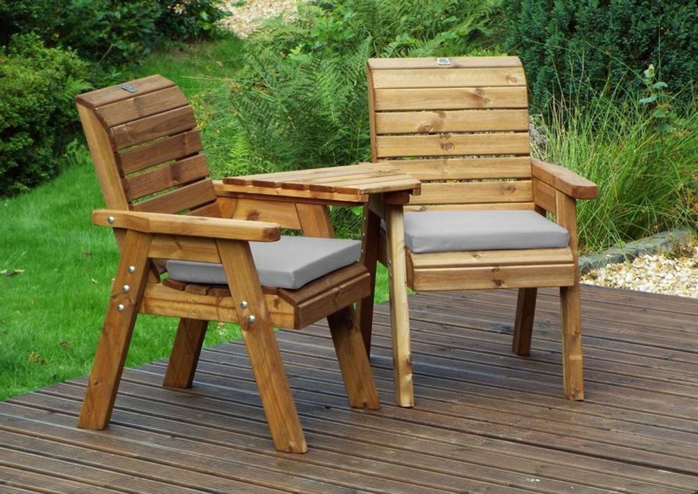 Premium Twin Companion Set - Classic English Design, Handcrafted in UK, Sustainably Sourced Wood, White Glove Delivery - 10 Year Guarantee