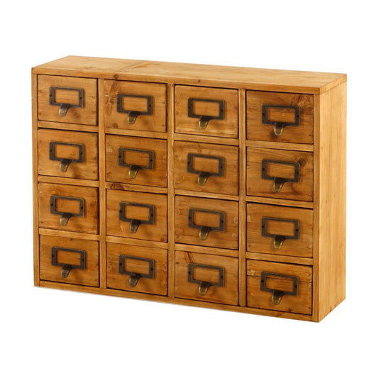 16-Drawer Storage Drawers, 35x15x46.5cm, Ideal for Crafts, Jewelry, Makeup