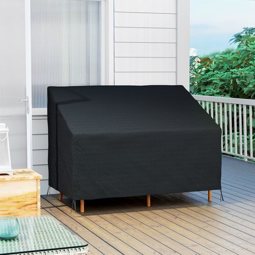 Outsunny 2 Seater Rain Cover Garden Sofa Chair Protector 140x84x56/94 cm