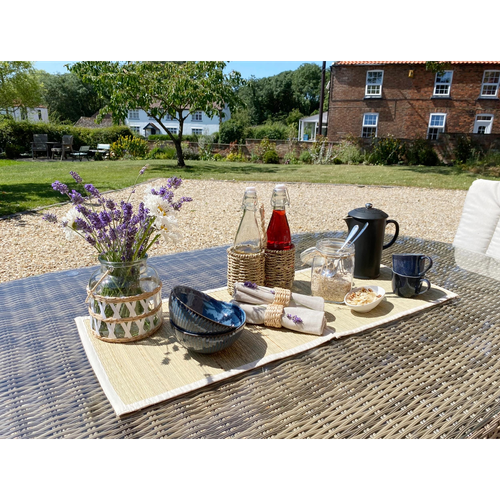 Set of Four Woven Grass Place Mats