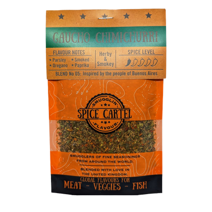 Spice Cartel's Gaucho Chimichurri - Authentic Argentine Flavors - 35g