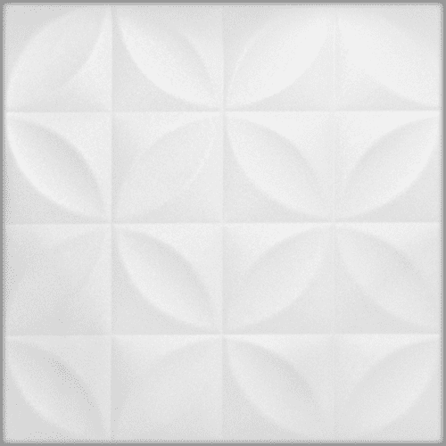 White 6: Decorative Ceiling & Wall Panels - 2m2 (21.52 sqft) - 8 Panels
