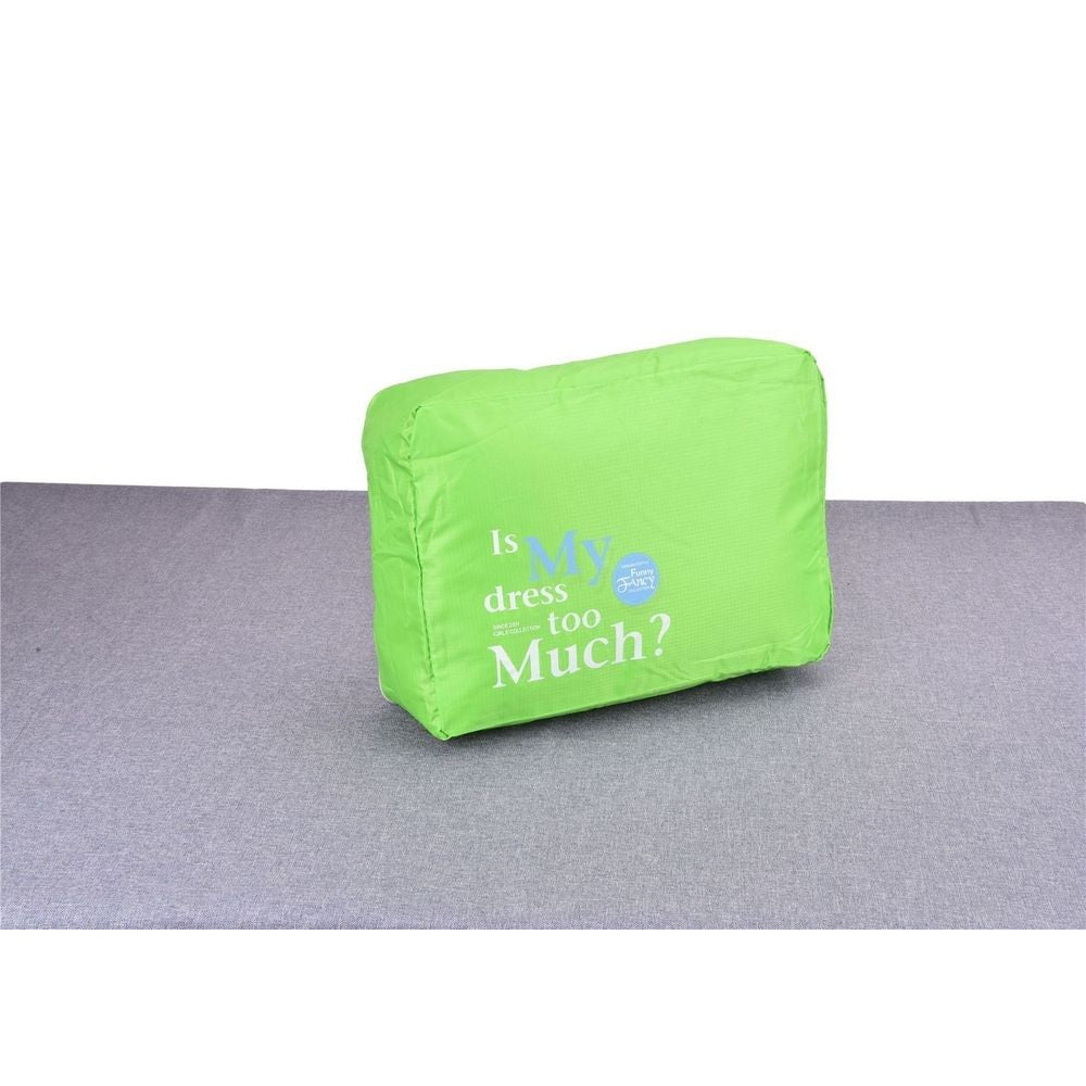 [Green] 5PC Travel Essential Bag-in-Bag Travel Luggage Organizer Storage Handle Bag Pouch Set