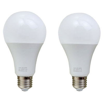 E27 18W Energy Saving Warm White LED Light Bulbs A60 E27 Screw-in non dimmable bulbs