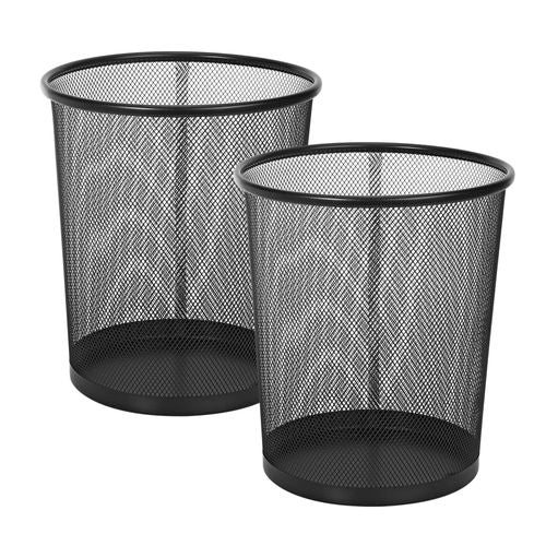 Vinsani 2pc Black Mesh Bin 1010404