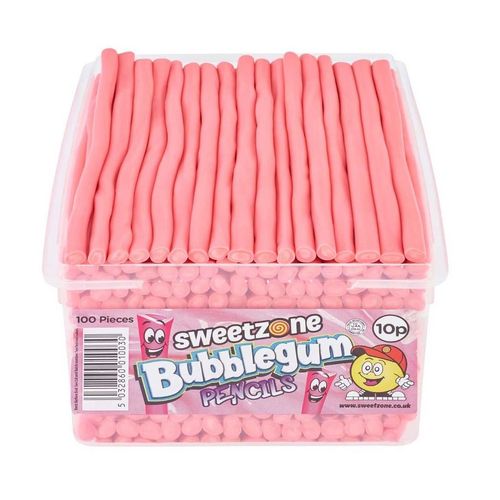 Bubblegum Pencils (100 X 10P) Sweets