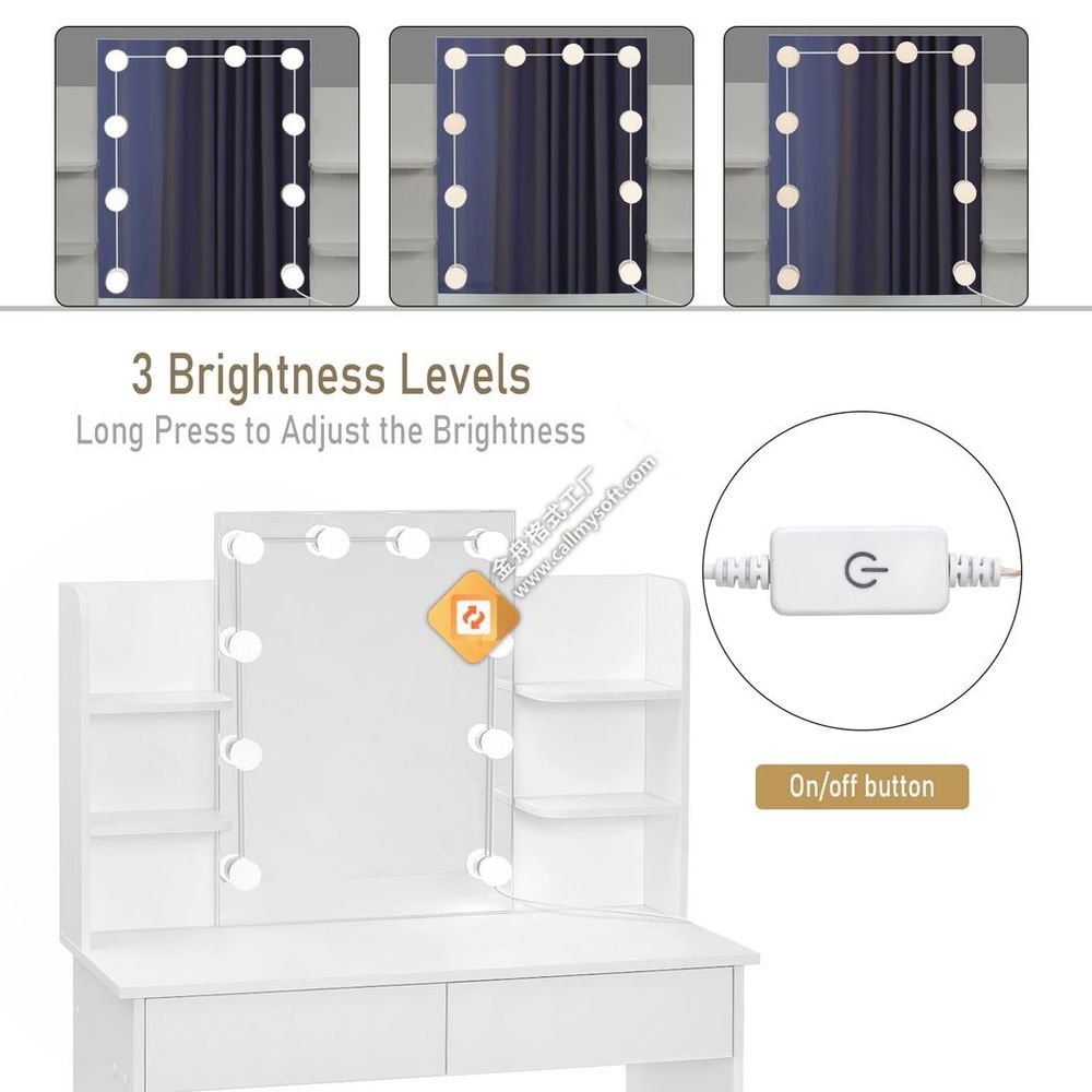 Dressing Table with LED/Makeup Table