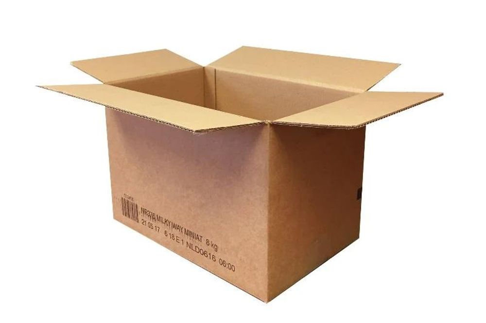 Used Printed Strong Double Wall Box 38cm