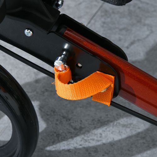 4 Wheel Rollator Walker with Seat Adjustable Mobility Walker with Bag