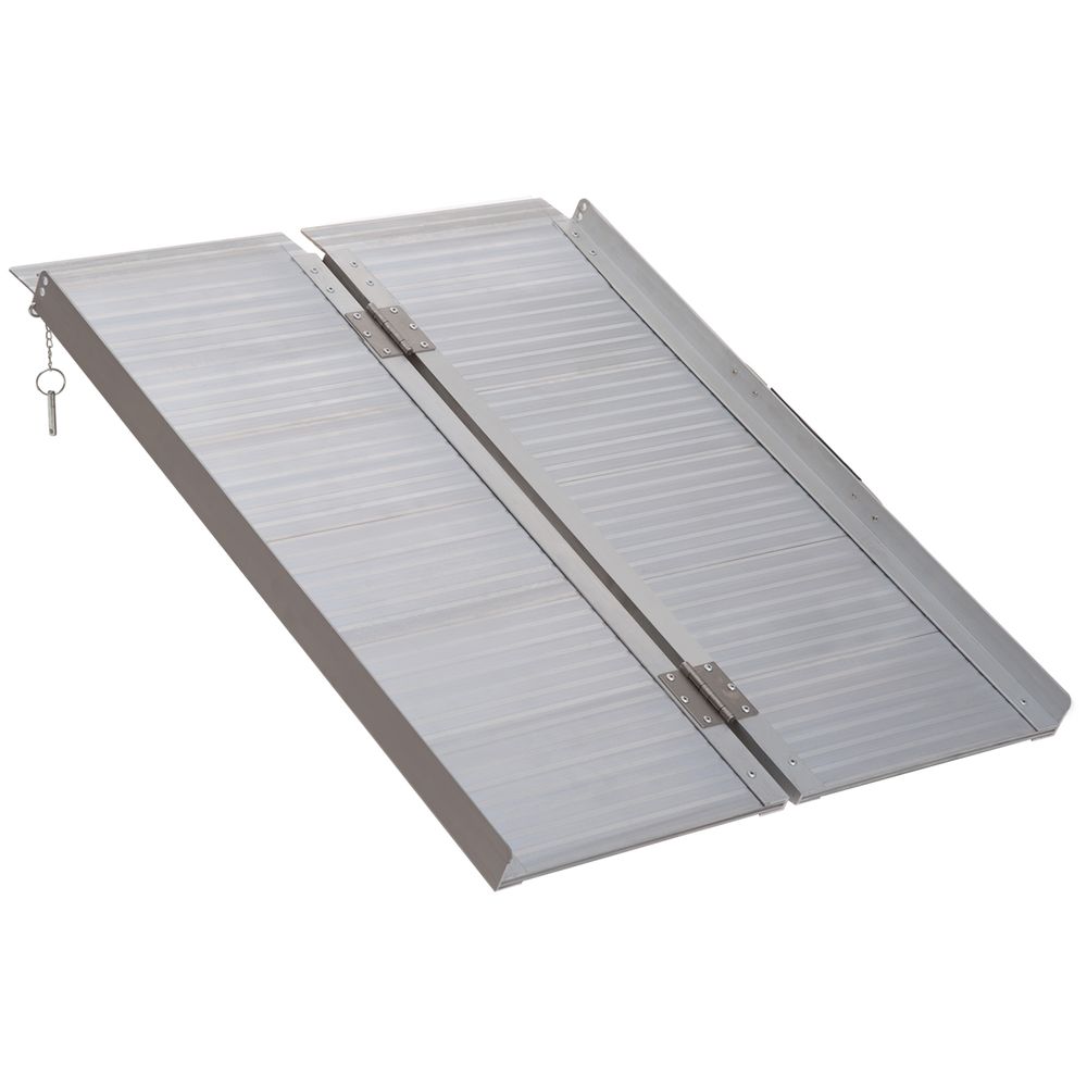 Portable Folding Wheelchair Ramp Scooter Mobility Stars w/ Carry Handle 4 Sizes