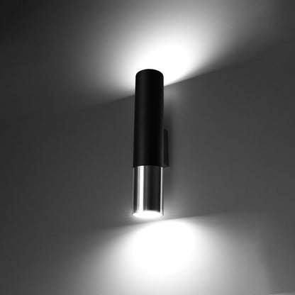 Modern Wall Lamp: Steel Loopez, GU10, High Quality