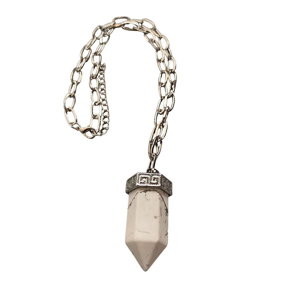 Chunky Point Pencil Pendant, 3.5x1.5x1.5cm