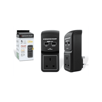 Power Core 100 1 Port USB Surge Protected Socket