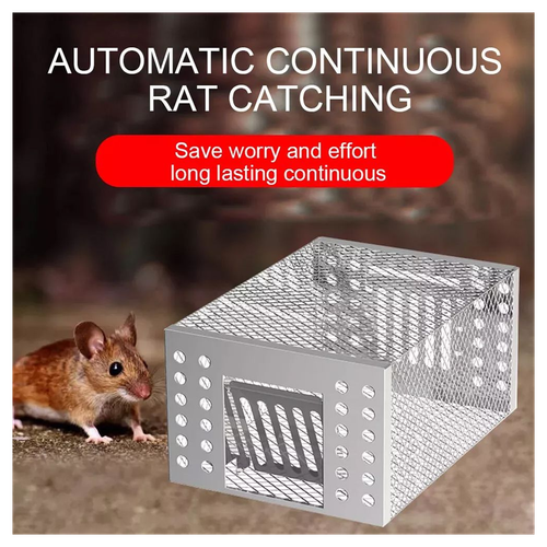 Rat Mice Mouse Traps Cage Catcher Humane Large Pest Rodent Mousetrap Resuable