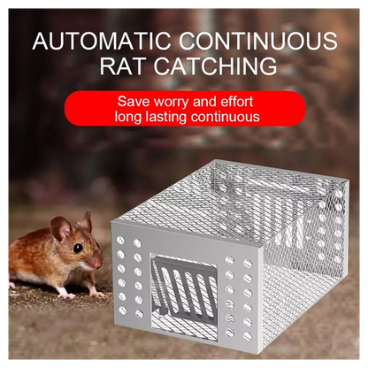 Rat Mice Mouse Traps Cage Catcher Humane Large Pest Rodent Mousetrap Resuable
