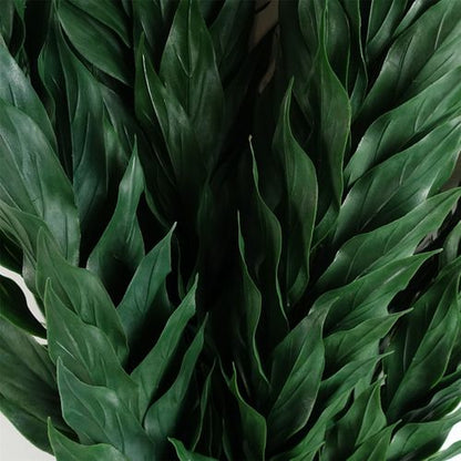 100cm Artificial Plastic  Decorative Leaf Spray