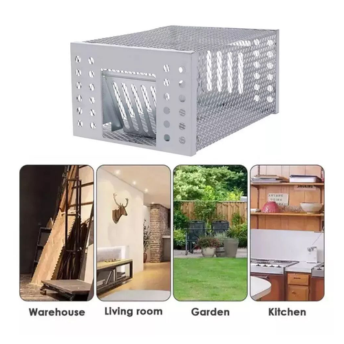 Rat Mice Mouse Traps Cage Catcher Humane Large Pest Rodent Mousetrap Resuable