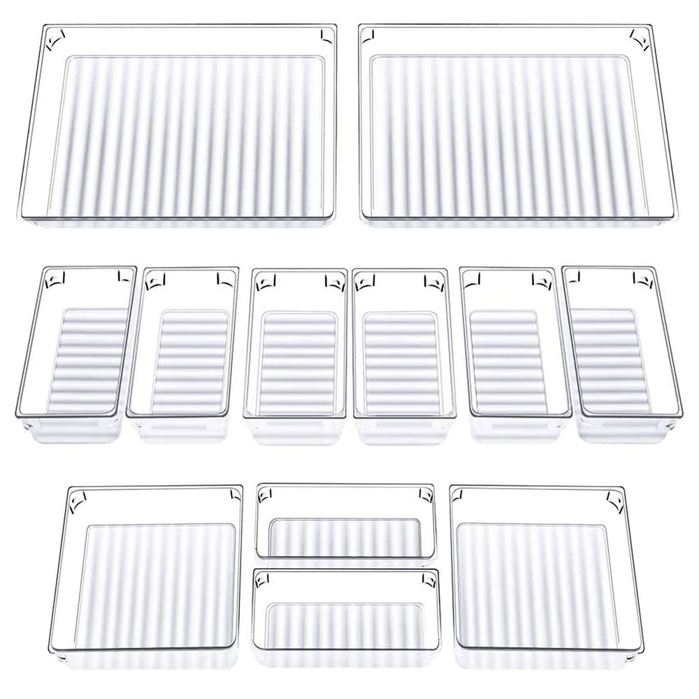 Drawer Organiser Trays - Set of 12 | Pukkr