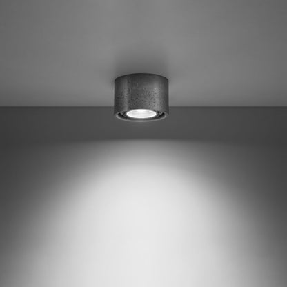 Industrial Concrete Ceiling Lamp - High-Quality and Stylish GU10 Design