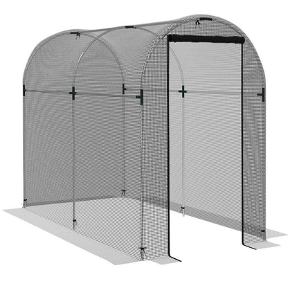 Outsunny Fruit Cage, Plant Protection Tent, 1.2x2.4x1.9m