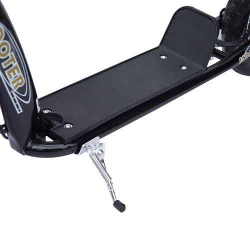 HOMCOM Kids Scooter Kick Scooter with 12" EVA Tyres, Rear Brake, Big Wheels Scooter for 5-12 Years Old