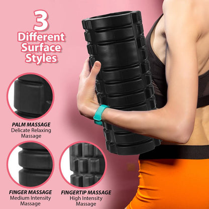 ASAB Yoga Foam Roller - Professional Grade EVA Material - Ideal for Relaxation & Muscle Recovery