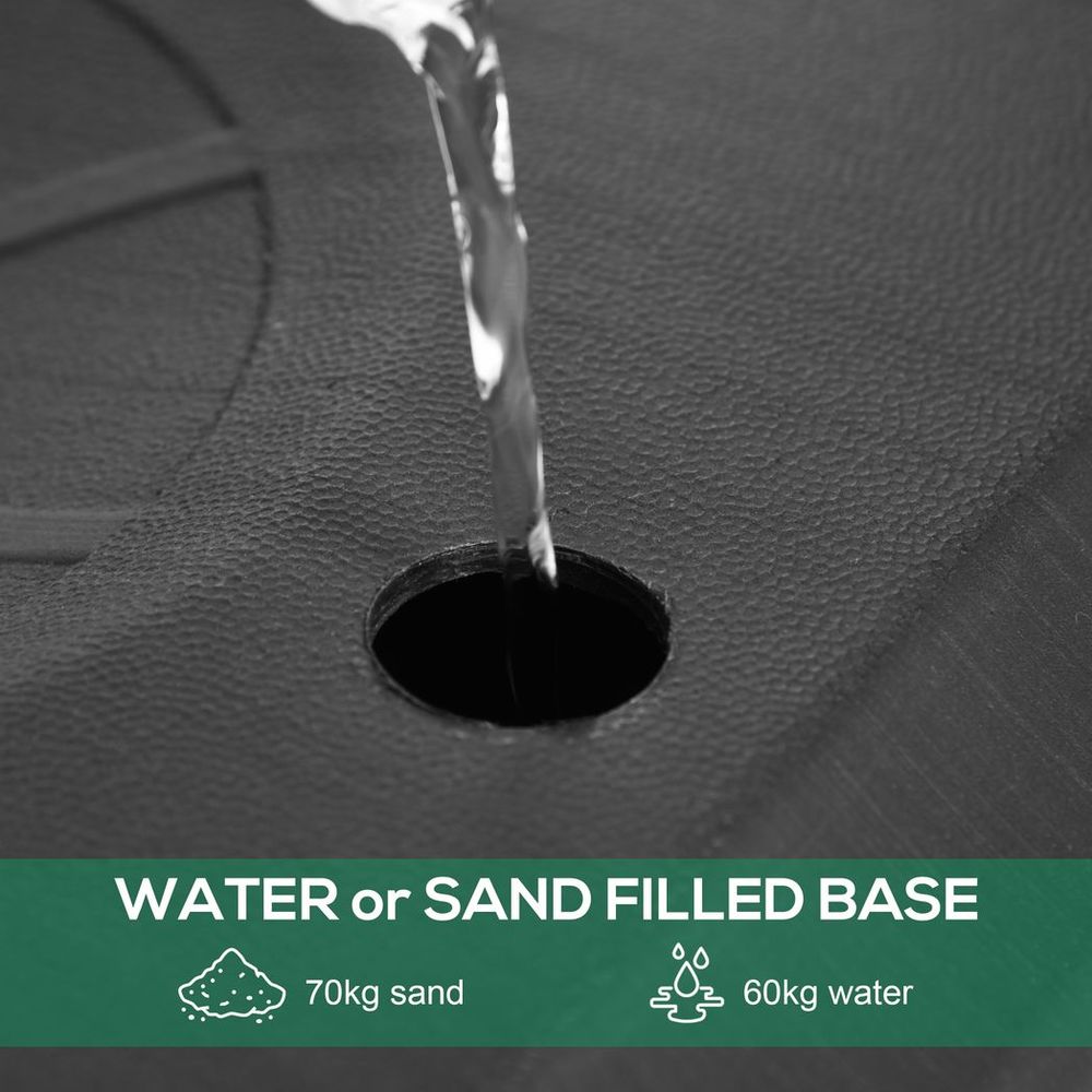 SPORTNOW Kids Adjustable Basketball Hoop: Height 1.8-2m, Portable Stand, Wheels